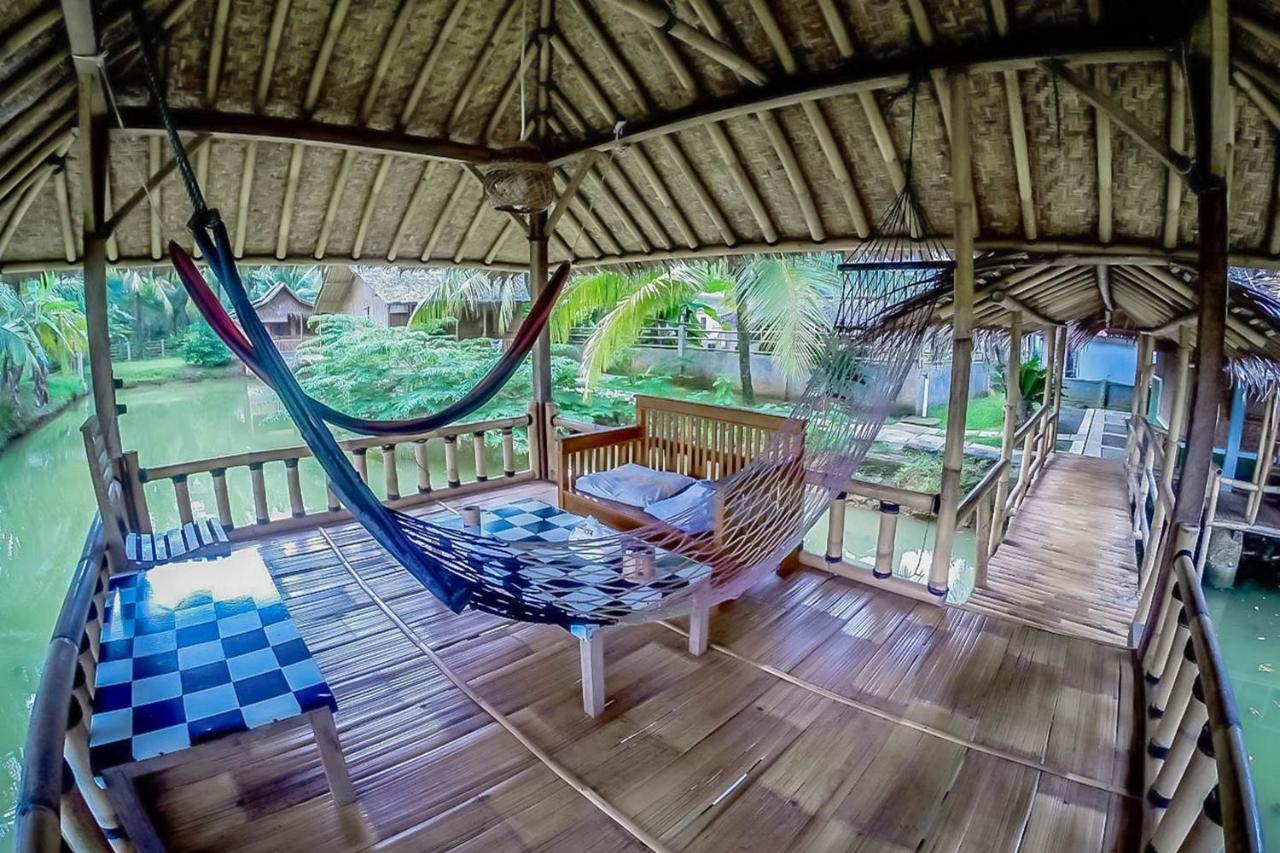 ホテル Baleku Bamboo Retreat パンガンダラン エクステリア 写真